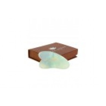 White Lotus Jade Gua Sha Scraping Tool